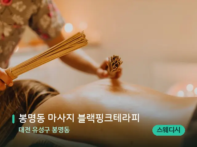 대전 유성구 봉명동 봉명동 마사지 블랙핑크테라피 — 스파 마사지 베드